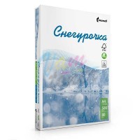 Бумага Снегурочка (A4, 80г/м², белизна 146% CIE, 500 л.)